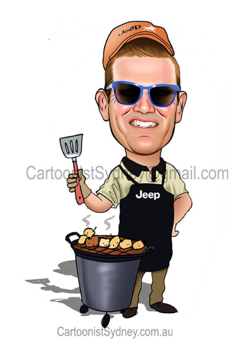 Caricature gift from photos