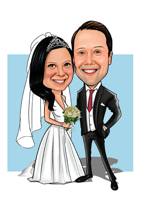 Wedding Caricature