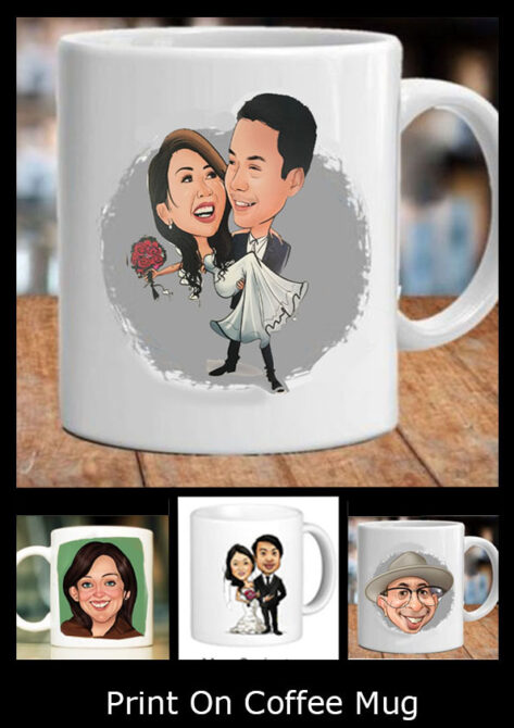 Caricature gift from photos