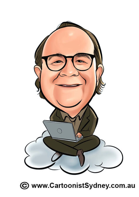 Caricature gift from photos