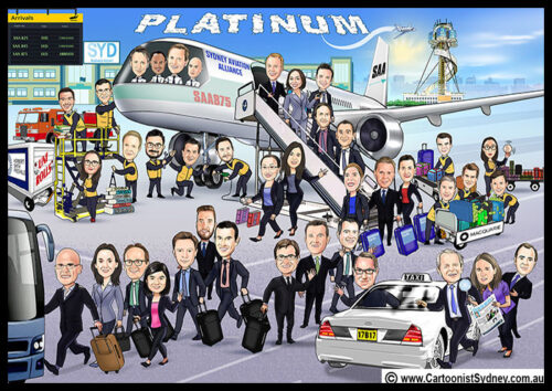 Group Caricature