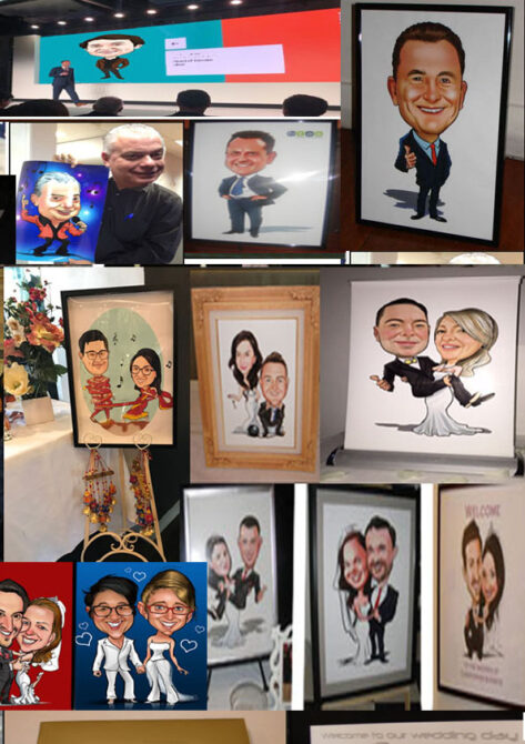 Wedding Caricatures