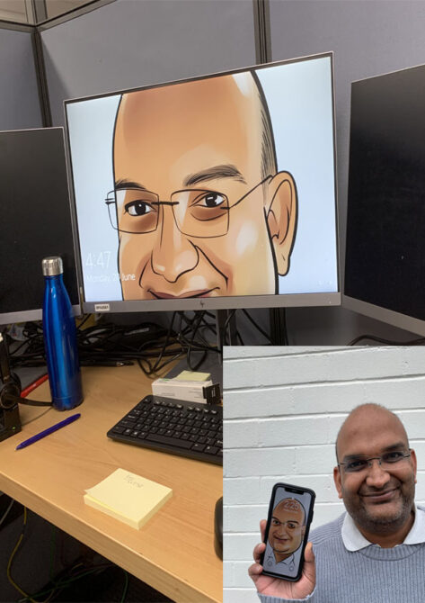 Caricature gift