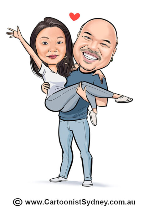 Wedding Caricature