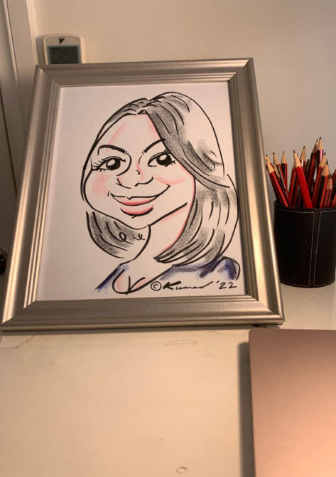 Live caricatures