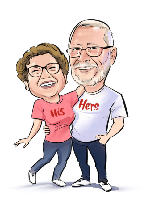 Wedding Caricature