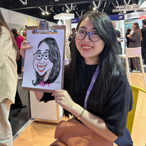 Trade Show Caricatures