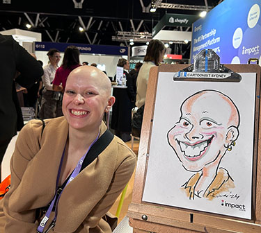 Trade Shows Caricatures