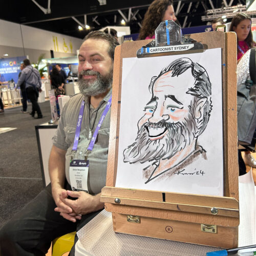 Trade Show Caricatures
