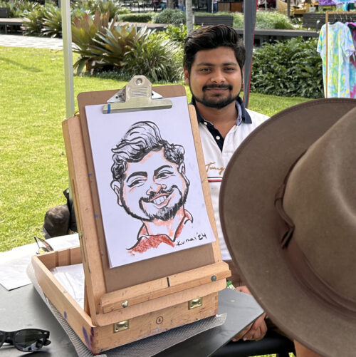 University & School Events Caricatures