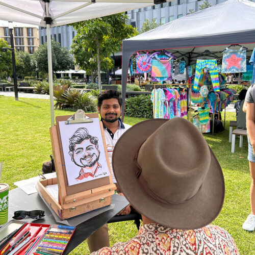 Festivals & Council Events Caricatures