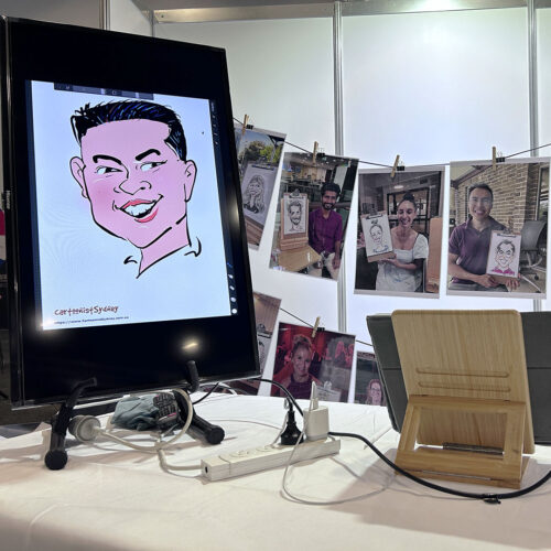 Trade Show Caricatures