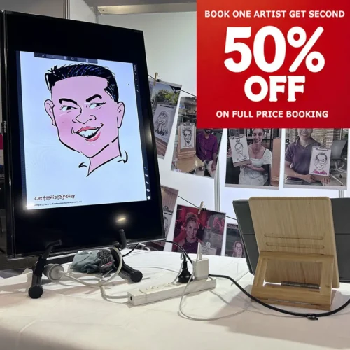 Trade Show Caricatures
