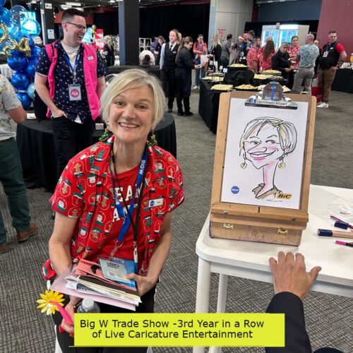 Trade Show Caricatures