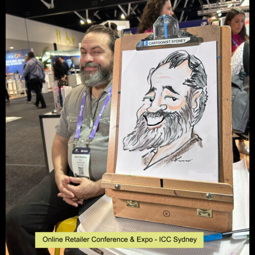 Trade Show Caricatures